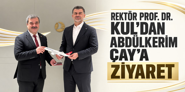 SBTÜ Rektöründen Abdülkerim Çay'a ziyaret
