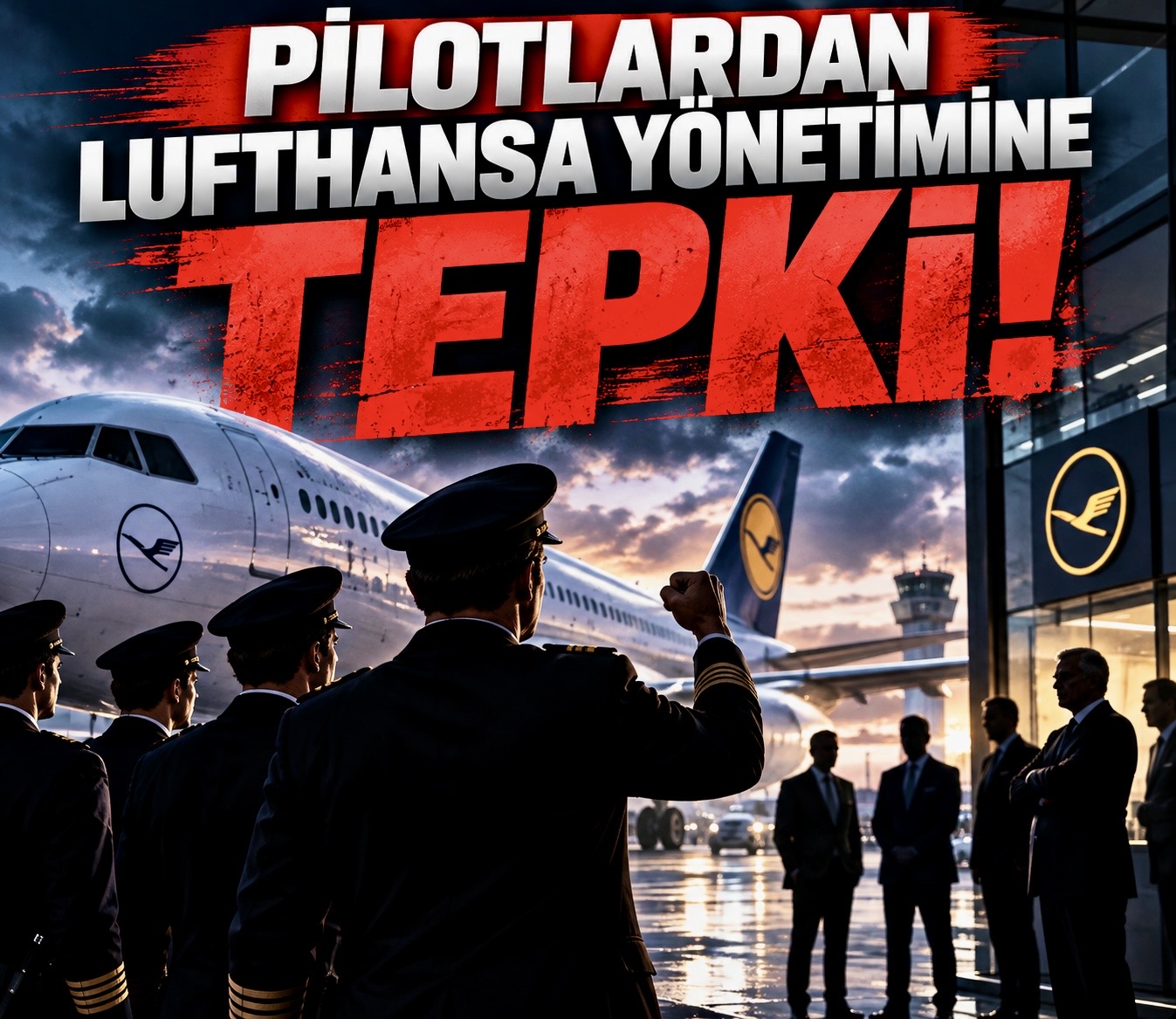 Lufthansa’nın satın alma hamlesine pilotlardan tepki!