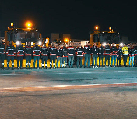 Sabiha Gökçen Havalimanı kışa hazır