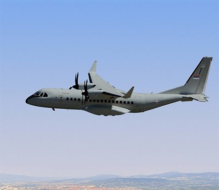 Jandarma Airbus C295 ile ilgileniyor