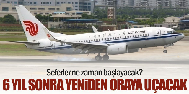 Air China Yıllar Sonra Yeniden Kuzey Kore'ye Uçacak