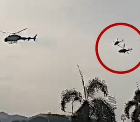 Finlandiya'da iki helikopter çarpıştı; 5 ölü!