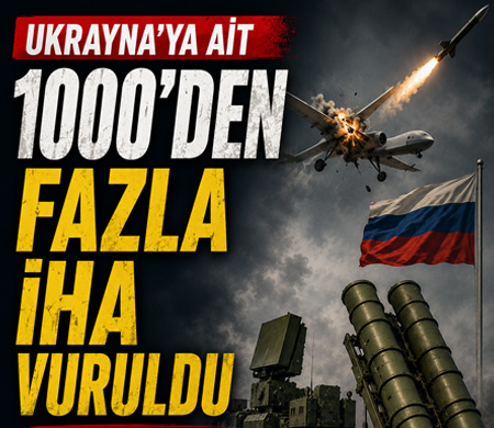 Ukranya'ya ait 1000'den fazla İHA düşürüldü!