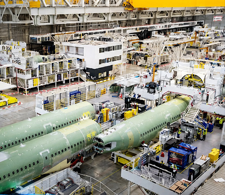 Airbus'tan Tarihi Üretim Hamlesi