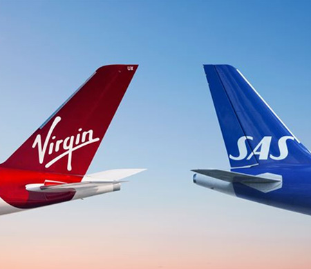 SAS ve Virgin Atlantic Kod Paylaşımı Anlaşmasını Genişletiyor