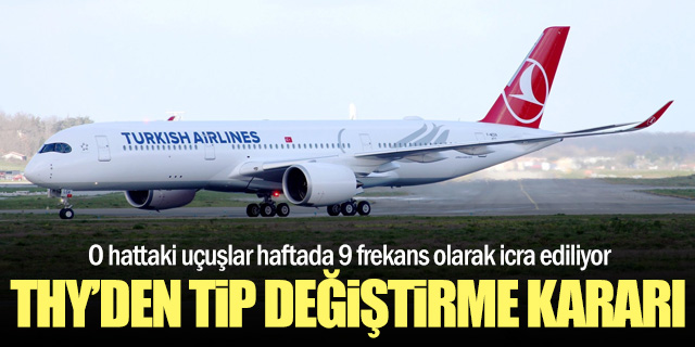 THY'den tip değiştirme kararı