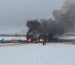 Rusya'da askeri helikopter düştü