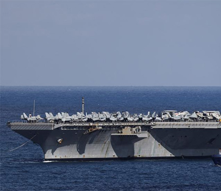 ABD uçak gemisi Girit Adası'na gidecek