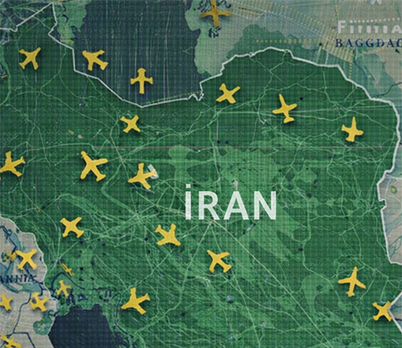 İran hava sahası kademeli olarak uçuşlara açılıyor