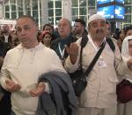 Yılın ilk hacı adayları İstanbul Havalimanı'ndan uğurlandı