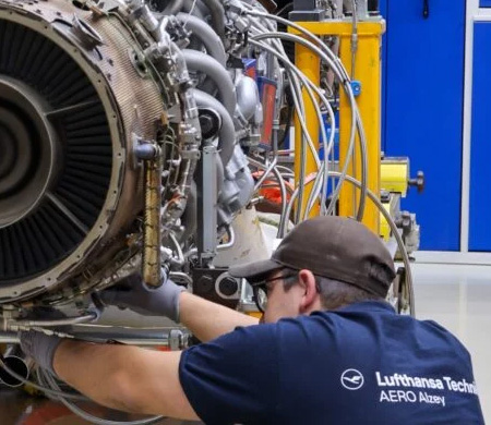 Lufthansa Technik, PW100 ve PW150 Motorları İçin Bakım Yetkisini Uzattı