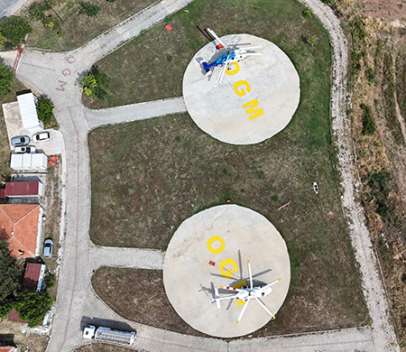 1 İHA 4 uçak 6 helikopterle yangın nöbeti