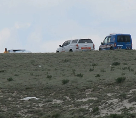Aksaray'da paraşüt kazası; Paraşüt pilotu hayatını kaybetti