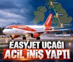 EasyJet uçağı acil iniş yaptı