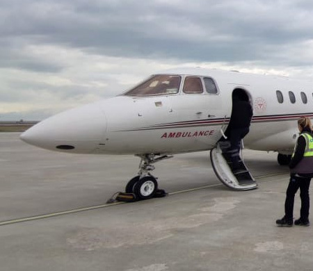 Van’da 2 günlük bebek için ambulans uçak havalandı