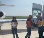 Ambulans uçak 2 yaşındaki çocuğa umut oldu