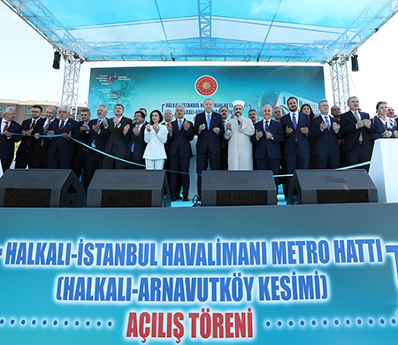 Halkalı-İstanbul Havalimanı Metro Hattı 31 Temmuz'a kadar ücretsiz