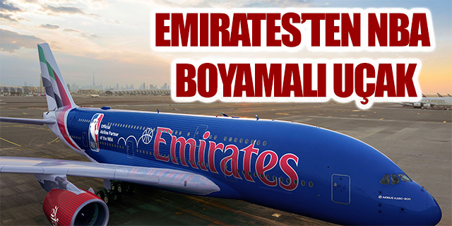 Emirates'tan NBA temalı uçak