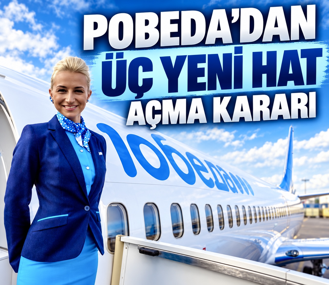 Pobeda’dan üç yeni hat açma kararı