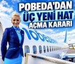 Pobeda’dan üç yeni hat açma kararı