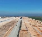 Hatay Havalimanı'nda pist çalışmaları sürüyor