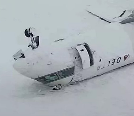 Ters dönen Delta uçağı kazasının ön raporu yayımlandı