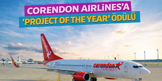 Corendon Airlines’a Global CIO’dan “Project of the Year” ödülü