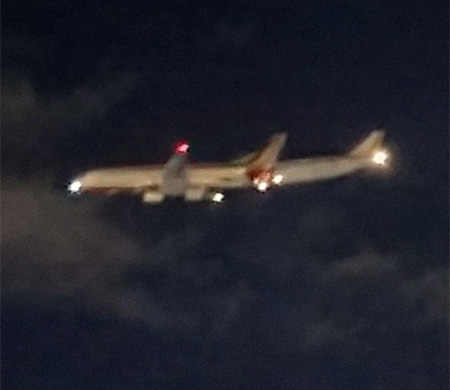 Havada tehlikeli yakınlaşma!