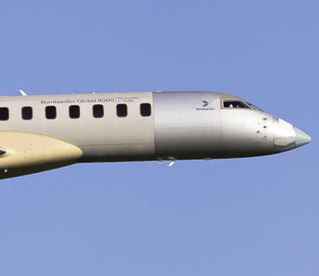 Bombardier Global 8000 ilk test uçuşunu gerçekleştirdi