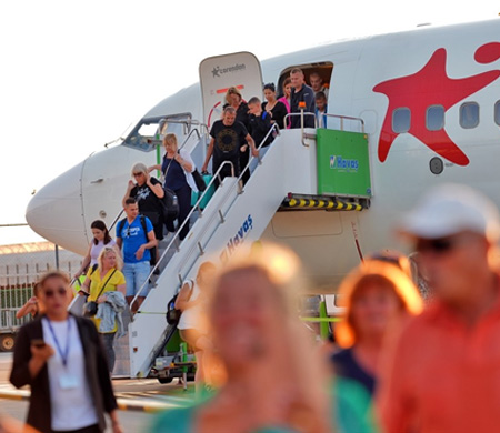 Bratislava’dan Gazipaşa’ya İlk Charter Seferi Gerçekleşti