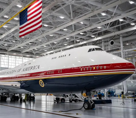 Katar'ın Hediye Ettiği "Air Force One" Filoya Katıldı