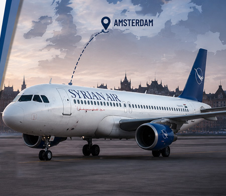 Syrian Airlines, Yeniden Amsterdam'a Uçmaya Hazırlanıyor