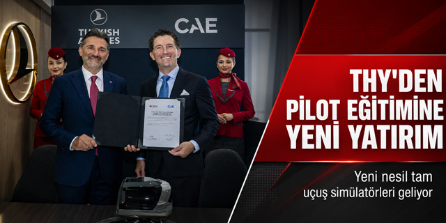 Türk Hava Yolları’ndan Pilot Eğitimine Yeni Yatırım