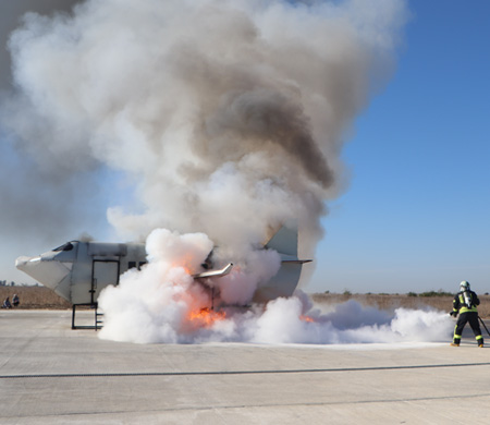 Çukurova Uluslararası Havalimanı'nda Nefes Kesen Tatbikat