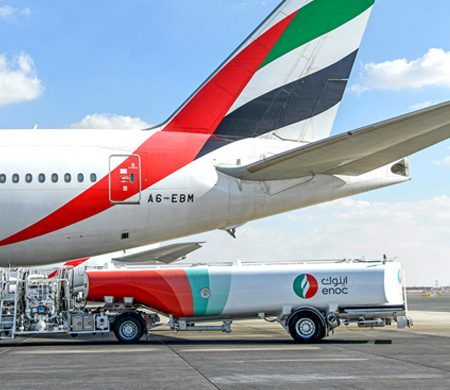 Emirates sürdürülebilir havacılık yakıtı için ile ENOC anlaştı