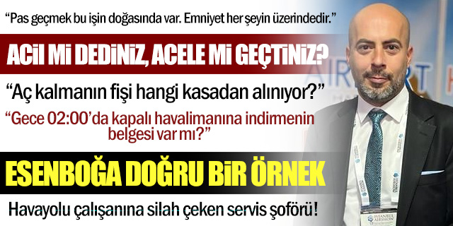 KÖŞE | Acil mi dediniz, acele mi geçtiniz?