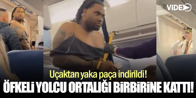 Yolcu ortalığı birbirine kattı... Uçak geri dönmek zorunda kaldı!