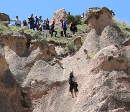 Kapadokya'da sıcak hava balonu kazası