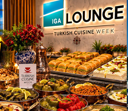 İGA, Türk mutfağını yolcularla buluşturdu