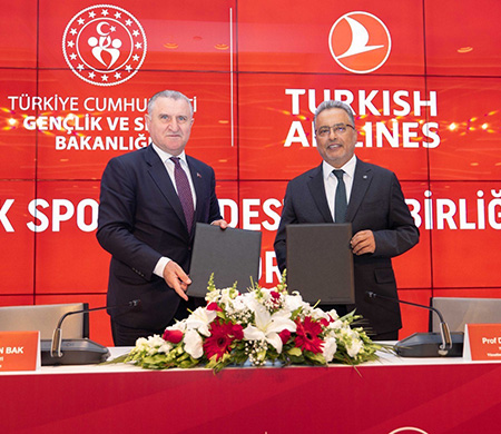 THY ile Spor Bakanlığı arasında iş birliği protokolü