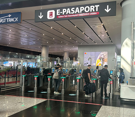 İstanbul Havalimanı’nda E-Pasaport Noktaları Artıyor