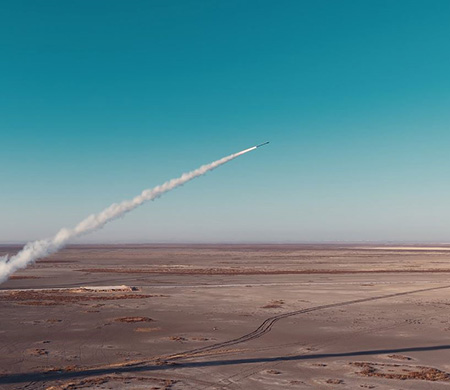 İlk hava hedefinde tam isabet