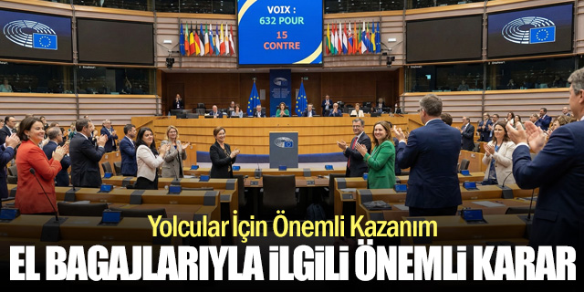 Avrupa Parlamentosu’ndan Yolcu Lehine Karar