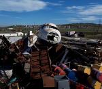 Bursa'da hurdacıdaki Boeing 747 görenleri şaşkına çeviriyor