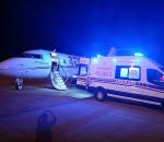 Van’da ambulans uçak 2 günlük Down sendromlu bebek için havalandı