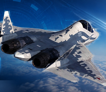 Su-57'nin yeni versiyonu ilk uçuşunu yaptı