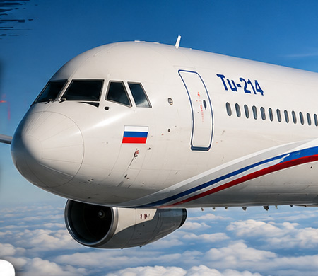 Rus uçağı Tu-214 bir testi daha başarıyla geçti