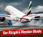 Heathrow'da Nefes Kesen İniş: Emirates Uçağı Yan Rüzgâra Meydan Okudu