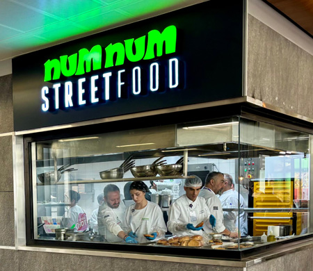 Sabiha Gökçen Havalimanı'nda yeni bir lezzet durağı: NumNum Street Food