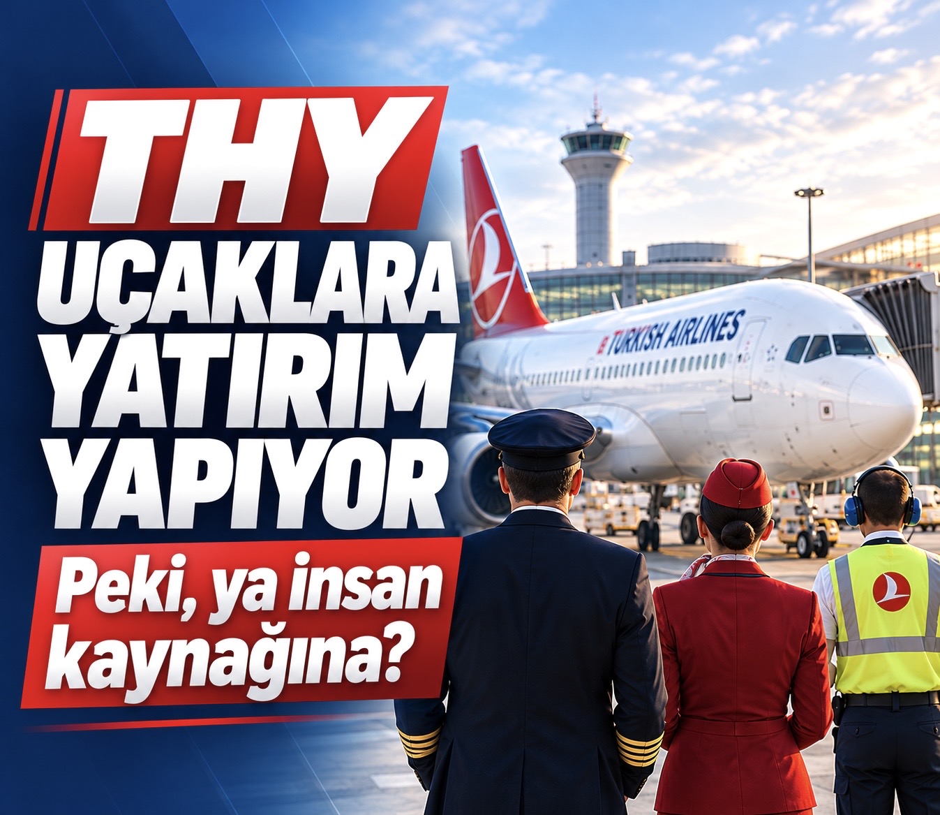 KÖŞE | THY Uçaklara Yatırım Yapıyor. Peki Ya İnsan Kaynağına?
